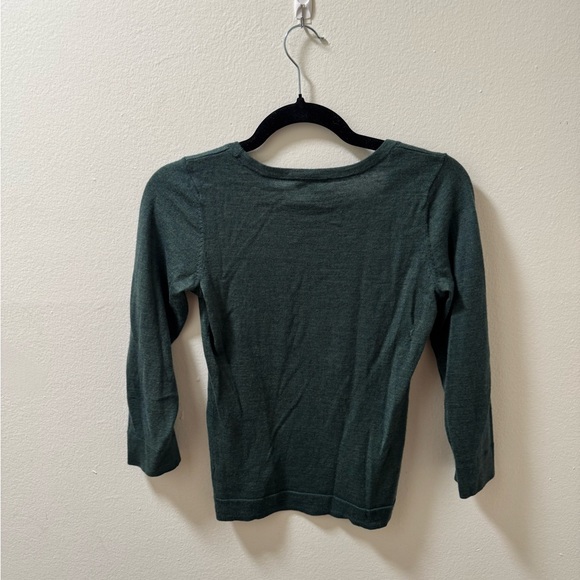 The Limited Forest Green Long Sleeve Top Size Petite Extra Small - Picture 4 of 4